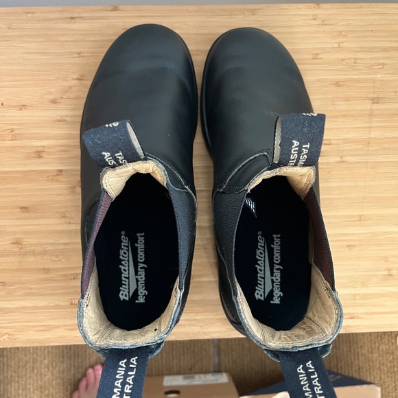 Blundstone Boots - Size AUS/UK 7.5 - Model 558 - Black - Leather Lined - EUC - Picture 5 of 8